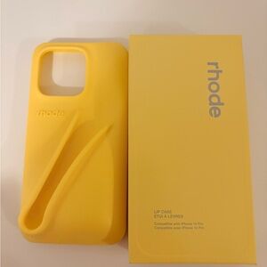 LIMITED EDITION SOLD OUT rhode lemontini lip case for iPhone 14 Pro